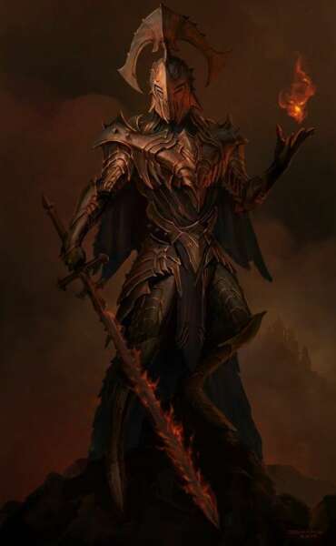 Paladin noir